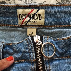 Denim BLVD Los Angeles skirt